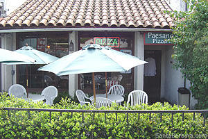 Pet Friendly Paesano's Pizzeria in Santa Barbara, CA